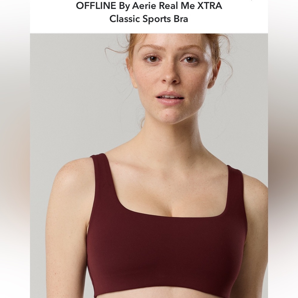 Aerie real me classic sports bra